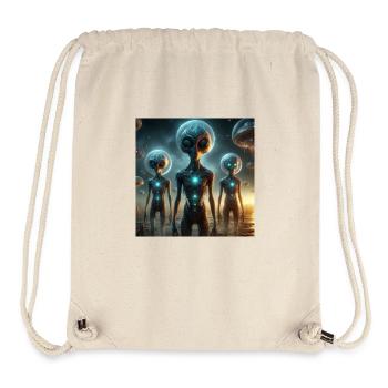 Astrophysik Spiritualität - Stanley/Stella recycelter Gym Bag - Naturweiß - Vorne