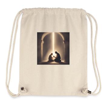 Spiritualität Esoterik Weltall - Stanley/Stella recycelter Gym Bag - Naturweiß - Vorne