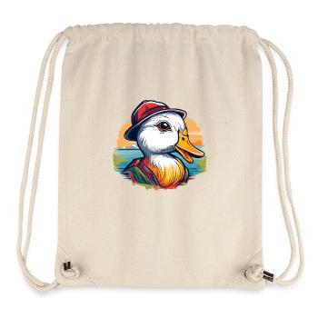 Duck - Stanley/Stella Recycled Gym Bag - natural - Front