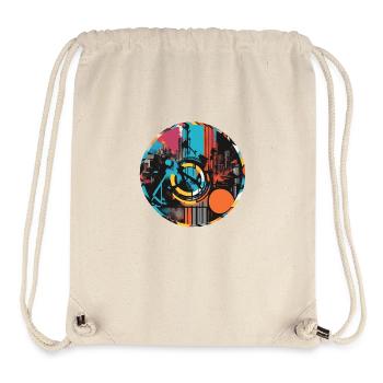 Into the city - Stanley/Stella Recycled Gym Bag - natural - Front