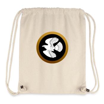 Spartan Special Forces Shield Falcon Griechenland - Stanley/Stella recycelter Gym Bag - Naturweiß - Vorne