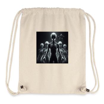 Astronomie Astrologie - Sac à cordon recyclé Stanley/Stella - blanc naturel - Devant