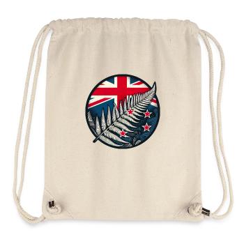 Neuseeland Aotearoa Kiwi 4 - Stanley/Stella recycelter Gym Bag - Naturweiß - Vorne