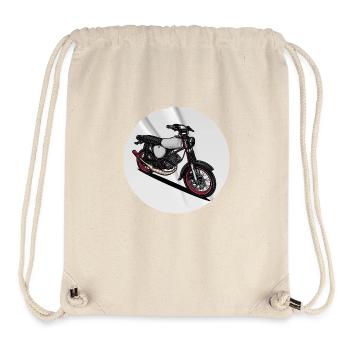 S51 (Tuning) // Illustration - Sac à cordon recyclé Stanley/Stella - blanc naturel - Devant
