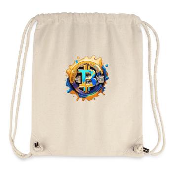 Stempel Liquid - Stanley/Stella recycelter Gym Bag - Naturweiß - Vorne