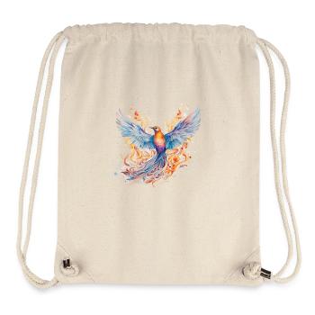 Paradise Bird - Stanley/Stella Recycled Gym Bag - natural - Front