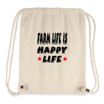 Farm - Stanley/Stella Recycled Gym Bag - natural - Front