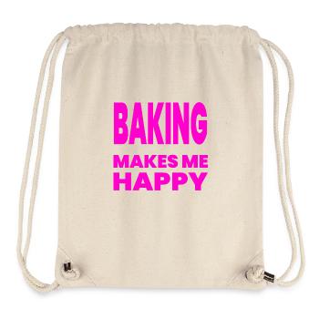 Bake - Stanley/Stella Recycled Gym Bag - natural - Front