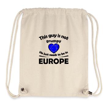 Die Europawahl - Stanley/Stella recycelter Gym Bag - Naturweiß - Vorne