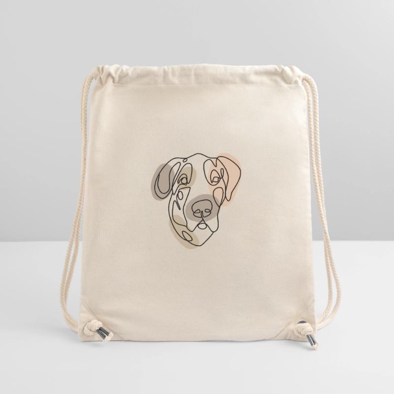GREAT DANE, einzeilig retro Stanley/Stella recycelter Gym Bag