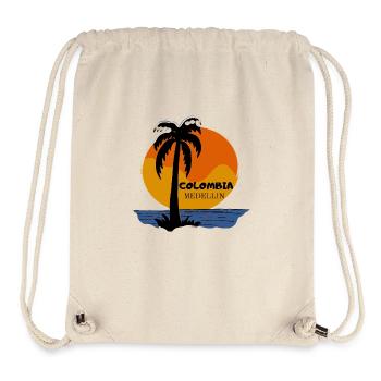 Colombia Medellín Design - Stanley/Stella recycelter Gym Bag - Naturweiß - Vorne
