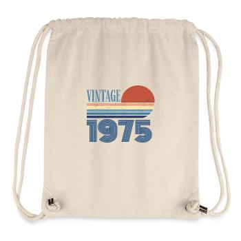 vintage 1975 - Stanley/Stella Recycled Gym Bag - natural - Front