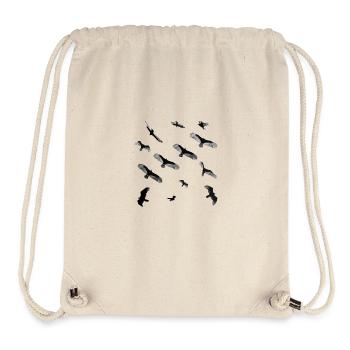 Birds - Stanley/Stella Recycled Gym Bag - natural - Front