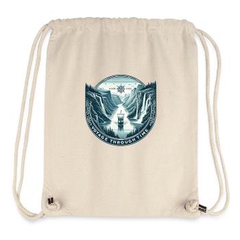 Epic Fjord Expedition - Stanley/Stella Recycled Gym Bag - natural - Front