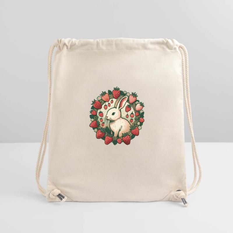 Spring Bunny Rabbit Stanley/Stella Recycled Gym Bag
