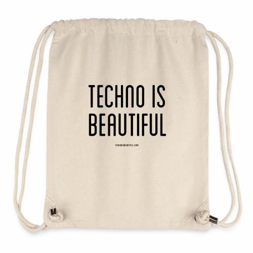Techno is Beautiful - Stanley/Stella recycelter Gym Bag