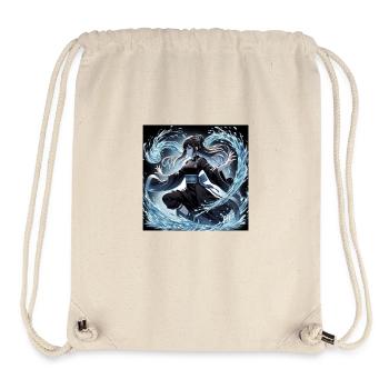 Tanz mit dem Wasserelement - Stanley/Stella recycelter Gym Bag - Naturweiß - Vorne
