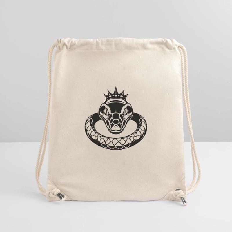 L’élégance du python royal Sac à cordon recyclé Stanley/Stella