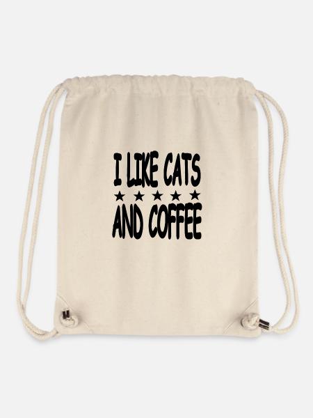 Feline - Stanley/Stella Recycled Gym Bag - natural