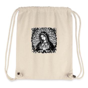 Jungfrau Maria Jesus Bibel christliche Religion christlich - Stanley/Stella recycelter Gym Bag - Naturweiß - Vorne