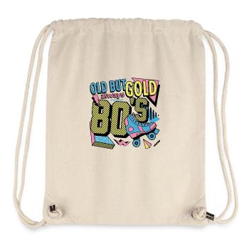 Old but always Gold the 80s - Stanley/Stella recycelter Gym Bag - Naturweiß - Vorne