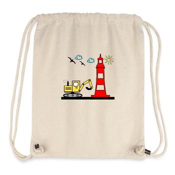 Bagger - Stanley/Stella recycelter Gym Bag - Naturweiß - Vorne