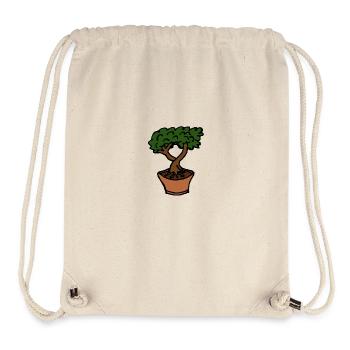 Bonsai Japanese Houseplant - Stanley/Stella Recycled Gym Bag - natural - Front