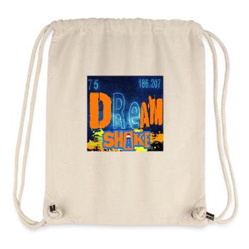 "DREAM SHAKE" design - Stanley/Stella Recycled Gym Bag - natural - Front