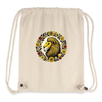 Souci Lion Lion - Sac à cordon recyclé Stanley/Stella - blanc naturel - Devant