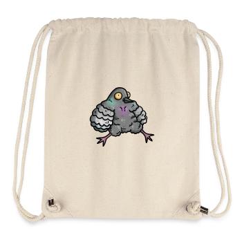 Taube - Stanley/Stella recycelter Gym Bag - Naturweiß - Vorne