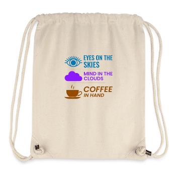 Air Traffic Controller Coffee ATC Aviation Humor - Stanley/Stella Recycled Gym Bag - natural - Front