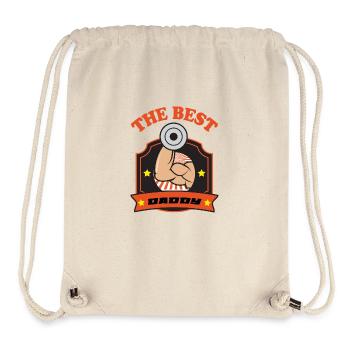 THE BEST DADDY - Stanley/Stella Recycled Gym Bag - natural - Front