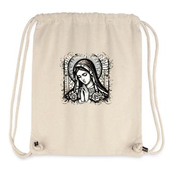 Jungfrau Maria Jesus Bibel Christliche Religion Madona - Stanley/Stella recycelter Gym Bag - Naturweiß - Vorne