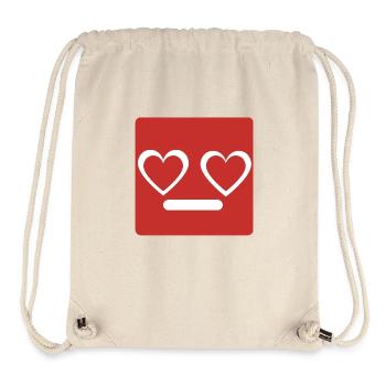 Man in love - Stanley/Stella Recycled Gym Bag - natural - Front