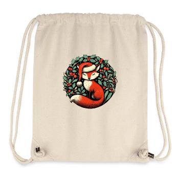 Rotfuchs Weihnachten - Stanley/Stella recycelter Gym Bag - Naturweiß - Vorne