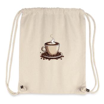 Coffee Cappucciono Morning Grouches - Stanley/Stella Recycled Gym Bag - natural - Front