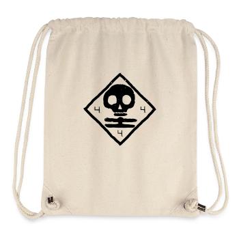 Mort blanche Finlande - Sac à cordon recyclé Stanley/Stella - blanc naturel - Devant