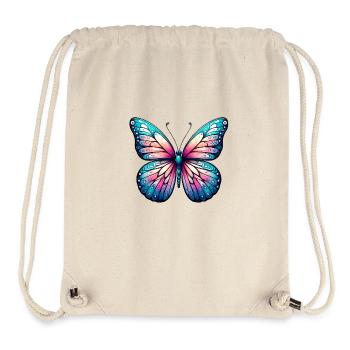 Papillon Magnifique - Élégance Envolée - Sac à cordon recyclé Stanley/Stella - blanc naturel - Devant