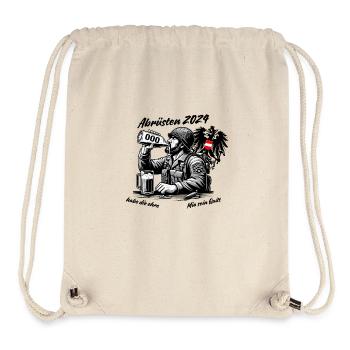 Disarmament of the Armed Forces - Stanley/Stella Recycled Gym Bag - natural - Front
