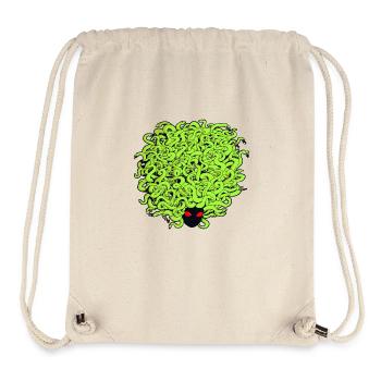 Behaarte Medusa 2 - Stanley/Stella recycelter Gym Bag - Naturweiß - Vorne