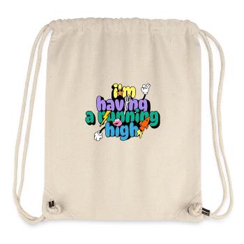 Running high - Stanley/Stella recycelter Gym Bag - Naturweiß - Vorne