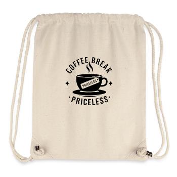 Coffee break - priceless - Stanley/Stella Recycled Gym Bag - natural - Front