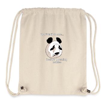 Morning coffee (English version) - Stanley/Stella Recycled Gym Bag - natural - Front