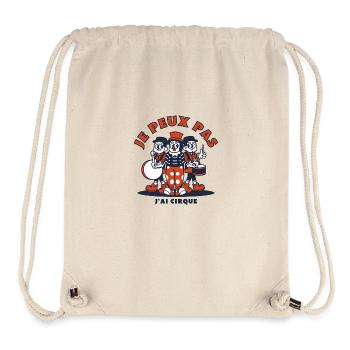 Ich kann nicht Ich habe Zirkus Geschenk Zitat Humor - Stanley/Stella recycelter Gym Bag - Naturweiß - Vorne