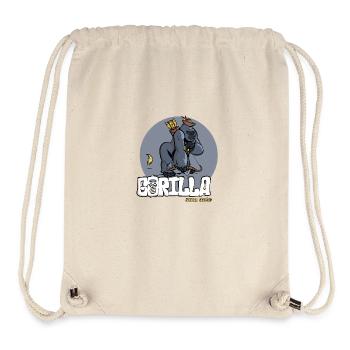 Gorilla-Jäger - Stanley/Stella recycelter Gym Bag - Naturweiß - Vorne
