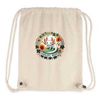 Axolotl Mom - Stanley/Stella Recycled Gym Bag - natural - Front