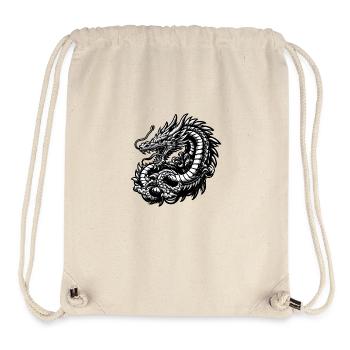 Dragon - Stanley/Stella Recycled Gym Bag - natural - Front