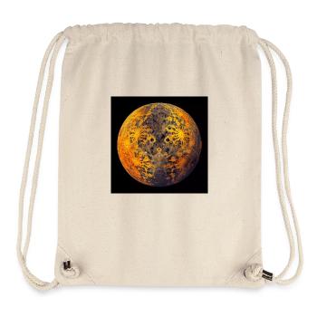 Fraktaler Planet - Stanley/Stella recycelter Gym Bag - Naturweiß - Vorne