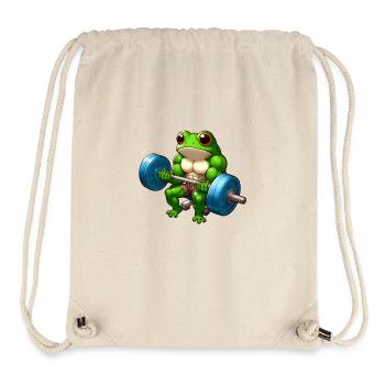 Dynamic Sports Frog - Stanley/Stella Recycled Gym Bag - natural - Front
