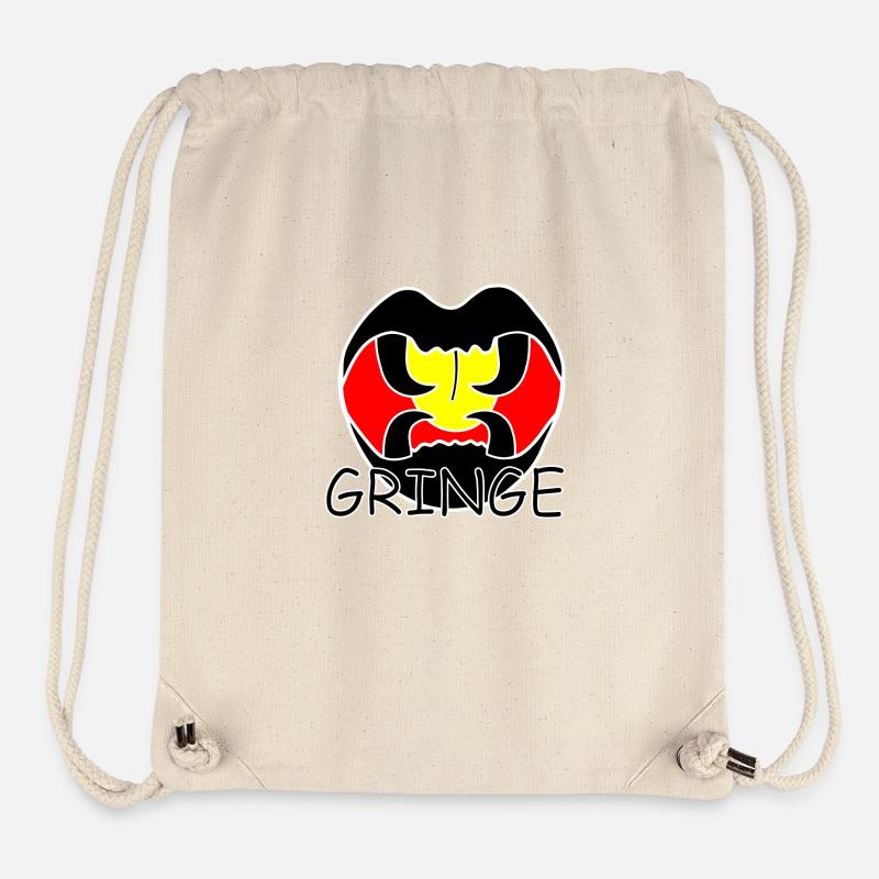 Gringe - Sac à cordon recyclé Stanley/Stella - blanc naturel